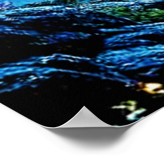 Mystical Tree Zuhause Dreamscape Poster (Ecke)