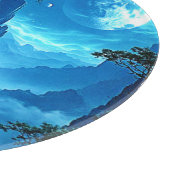 Mystical Tree Zuhause Dreamscape Schneidebrett (Ecke)