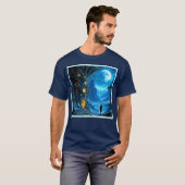 Mystical Tree Zuhause Dreamscape T-Shirt (Vorne ganz)