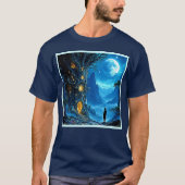 Mystical Tree Zuhause Dreamscape T-Shirt (Vorderseite)