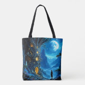 Mystical Tree Zuhause Dreamscape Tasche (Rückseite)
