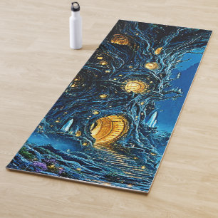 Mystical Tree Zuhause Dreamscape Yogamatte