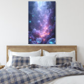 Mystical Twilight Forest Gorge Leinwanddruck (Insitu (Schlafzimmer))