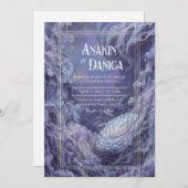 Mystical Undersea Fantasy Wedding Einladung (Vorne/Hinten)