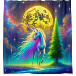 Mystical Unicorn Duschvorhang