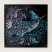 Mystical Unicorn - Fantasy Forest Puzzle (Horizontal)