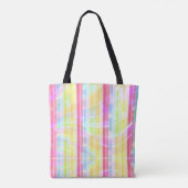Mystical Unicorn (gelb+pink+wind) Tasche (Rückseite)