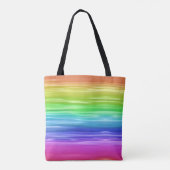 Mystical Unicorn (wässriger Regenbogen) Tasche (Rückseite)