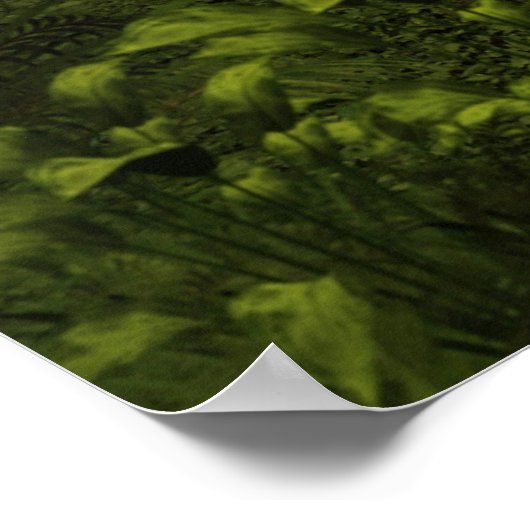 Mystical Unicoron Print Poster (Ecke)