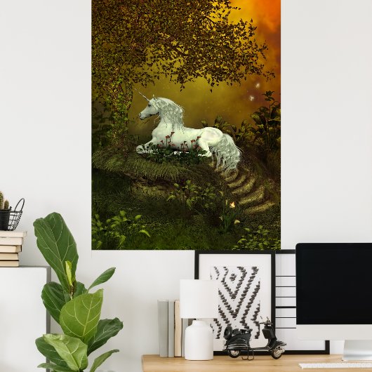 Mystical Unicoron Print Poster (Heimbüro)