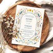 Mystical Vintage Wedding Einladung