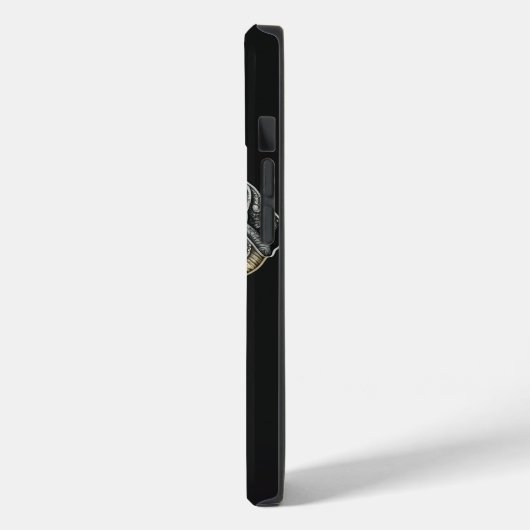 Mystical Watercolor Elephant Phone Case (Rückseite / Links)