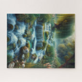Mystical Waterfall Puzzle (Horizontal)