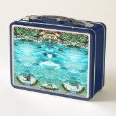 Mystical Waters Metall Brotdose (Rückseite)