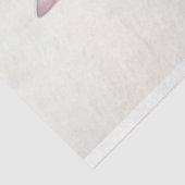 Mystical Whimsical White Cat Decoupage Seidenpapier (Ausschnitt)