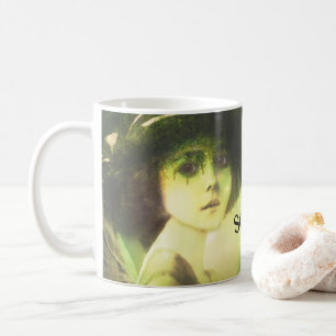 Mystical Willow Tree Fairy Fantasy Art Kaffeetasse