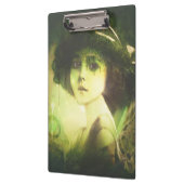 Mystical Willow Tree Fairy Fantasy Art Klemmbrett (Links)