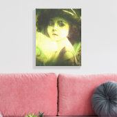 Mystical Willow Tree Fairy Fantasy Art Leinwanddruck (Insitu (Wohnzimmer))