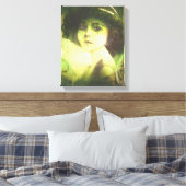 Mystical Willow Tree Fairy Fantasy Art Leinwanddruck (Insitu (Schlafzimmer))