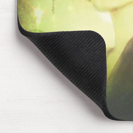 Mystical Willow Tree Fairy Fantasy Art Mousepad (Ecke)