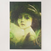 Mystical Willow Tree Fairy Fantasy Art Puzzle (Vertikal)