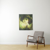 Mystical Willow Tree Fairy Fantasy Art Wandteppich (Beispiel)