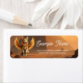 Mystical Winged Cat Sphinx - Ägyptische Fantasieku (Insitu)