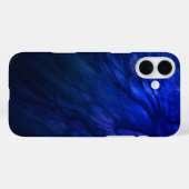 Mystical Wings with Deep Blue Feathers Case-Mate iPhone Hülle (Rückseite (Horizontal))