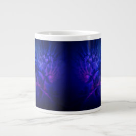 Mystical Wings with Deep Blue Feathers Jumbo-Tasse