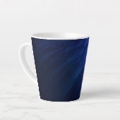 Mystical Wings with Deep Blue Feathers Milchtasse (Linke Ecke)