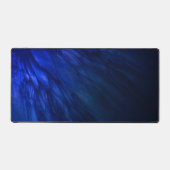 Mystical Wings with Deep Blue Feathers Schreibtischunterlage (Vorderseite)