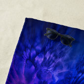 Mystical Wings with Deep Blue Feathers Strandtuch (Beispiel)