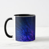 Mystical Wings with Deep Blue Feathers Tasse (Links)