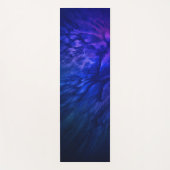 Mystical Wings with Deep Blue Feathers Yogamatte (Vorderseite)