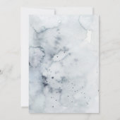 Mystical Winter | Blumenzargen Einladung (Rückseite)