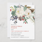 Mystical Winter | CHRISTMAS PARTY Einladung (Vorderseite)