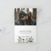 Mystical Winter | Dankeschön-Karte Dankeskarte (Innenseite)