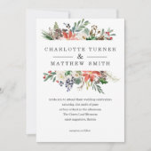 Mystical Winter | Einladung zur Hochzeit (Vorderseite)