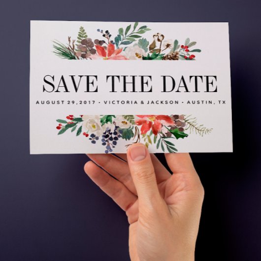 Mystical Winter | WEDD bis zum Datum Save The Date