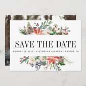 Mystical Winter | WEDING Foto Save the Date (Vorne/Hinten)