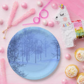 Mystical Winter Wonderland Pappteller (Party)