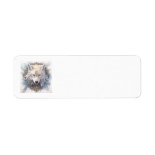 Mystical Wolf Address Labels