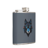 Mystical Wolf Flachmann (Rechts)