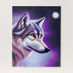 Mystical Wolf Jigsaw Puzzle