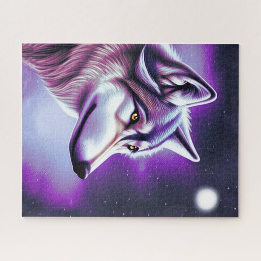 Mystical Wolf Jigsaw Puzzle (Horizontal)