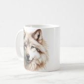 Mystical Wolf Kaffeetasse (Vorderseite Links)