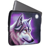 Mystical Wolf Laptopschutzhülle (Vorne Rechts)