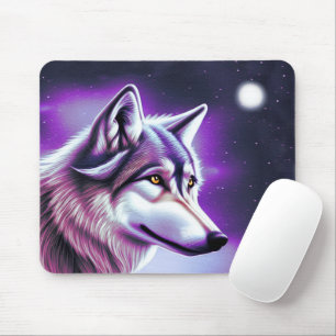 Mystical Wolf Mousepad