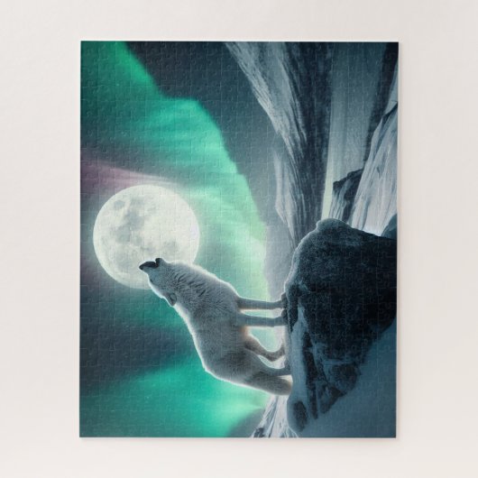 Mystical Wolf Puzzle (Vertikal)