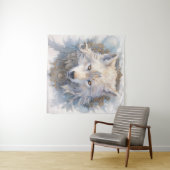 Mystical Wolf Tapestry Wandteppich (Beispiel (Horizontal))